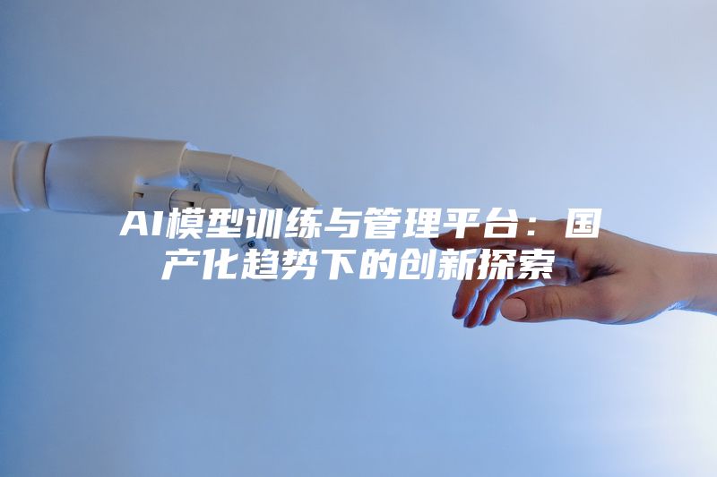 AI模型训练与管理平台：国产化趋势下的创新探索