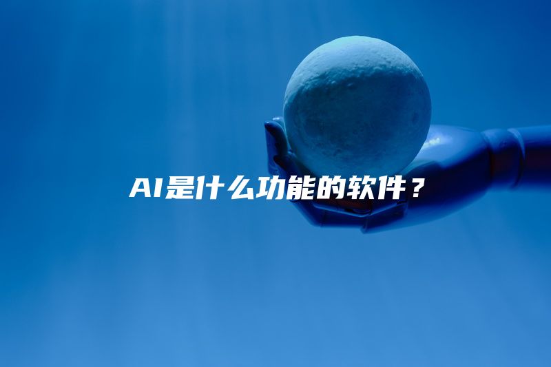 AI是什么功能的软件？