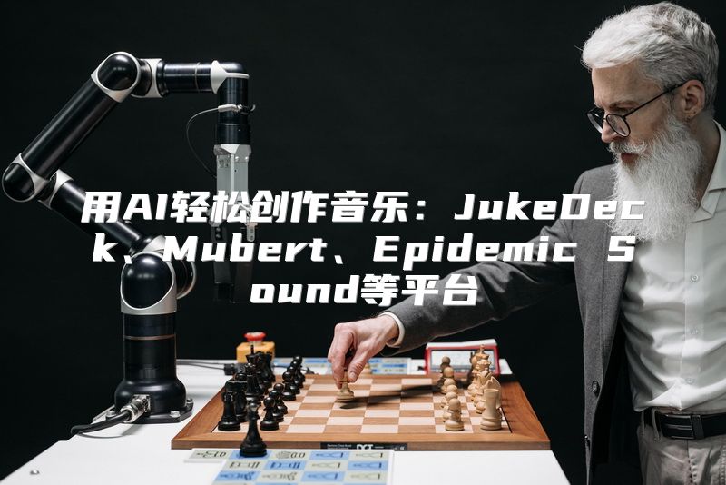 用AI轻松创作音乐：JukeDeck、Mubert、Epidemic Sound等平台