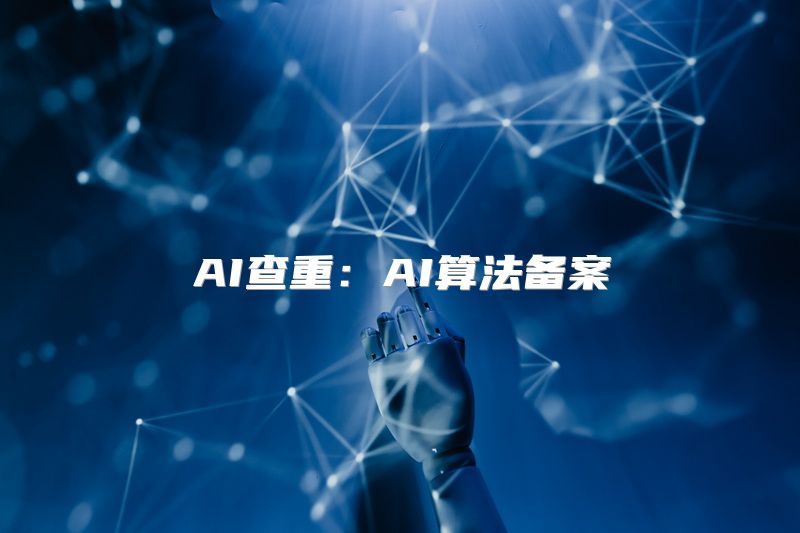 AI查重：AI算法备案