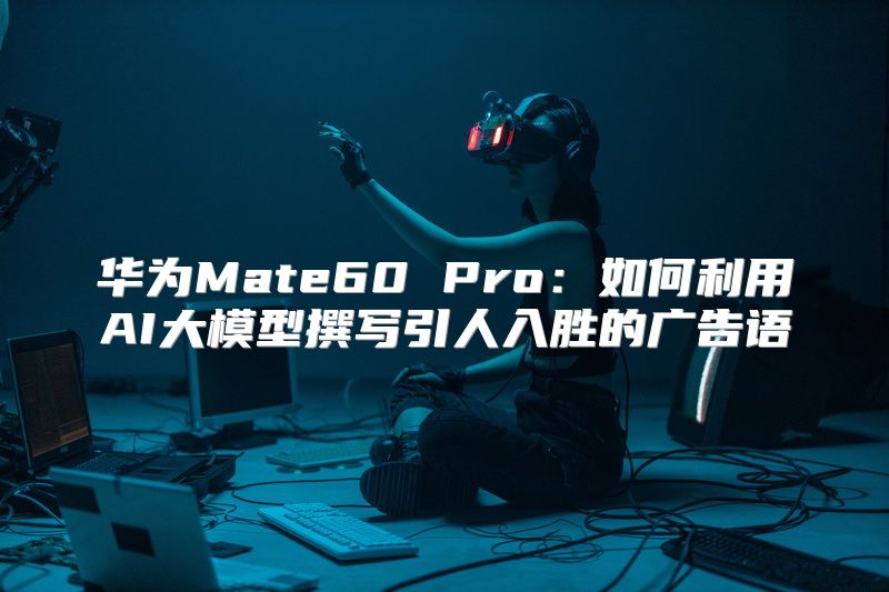 华为Mate60 Pro：如何利用AI大模型撰写引人入胜的广告语