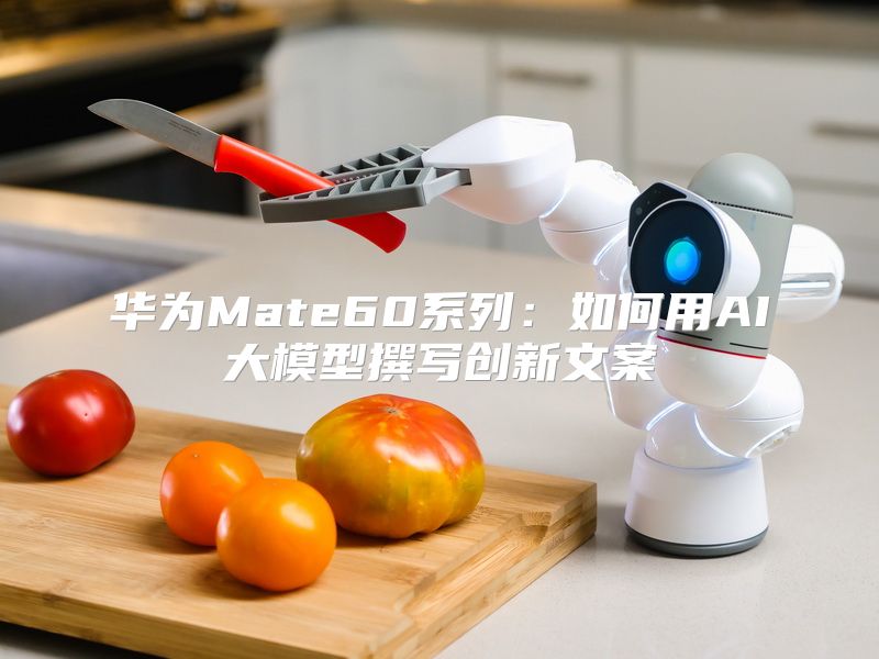 华为Mate60系列：如何用AI大模型撰写创新文案