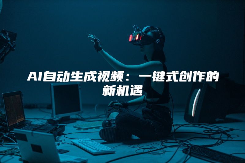 AI自动生成视频：一键式创作的新机遇