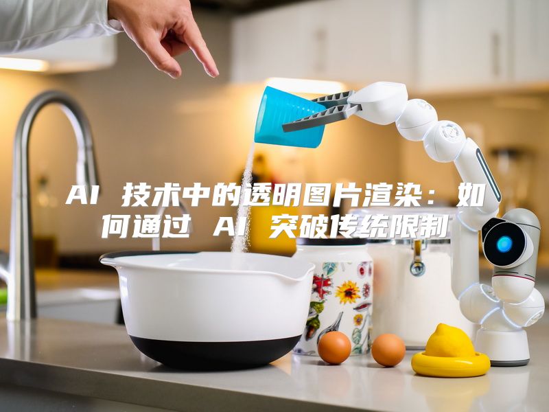 AI 技术中的透明图片渲染：如何通过 AI 突破传统限制