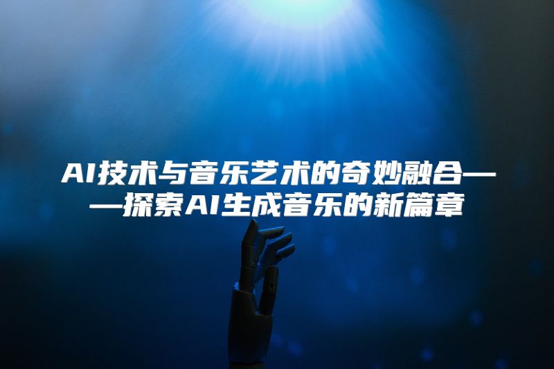 AI技术与音乐艺术的奇妙融合——探索AI生成音乐的新篇章