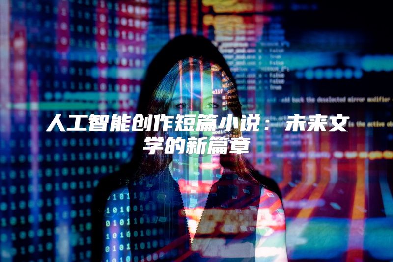 人工智能创作短篇小说：未来文学的新篇章