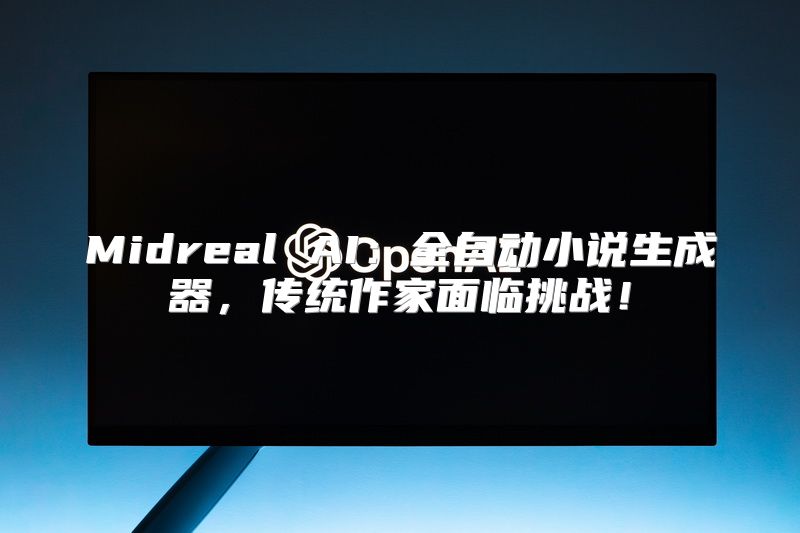 Midreal AI：全自动小说生成器，传统作家面临挑战！