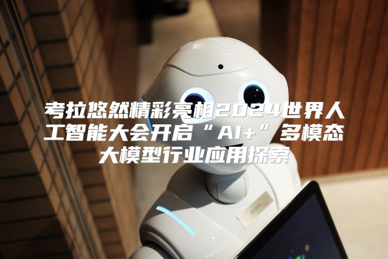 考拉悠然精彩亮相2024世界人工智能大会开启“AI+”多模态大模型行业应用探索