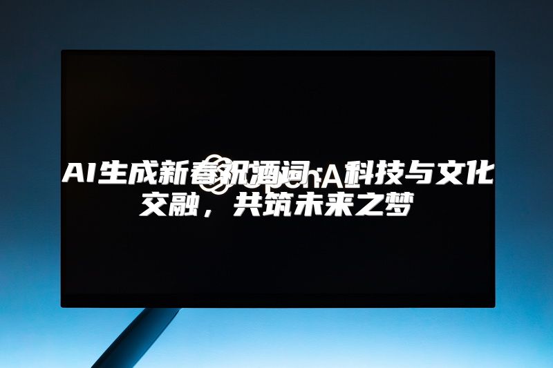 AI生成新春祝酒词：科技与文化交融，共筑未来之梦