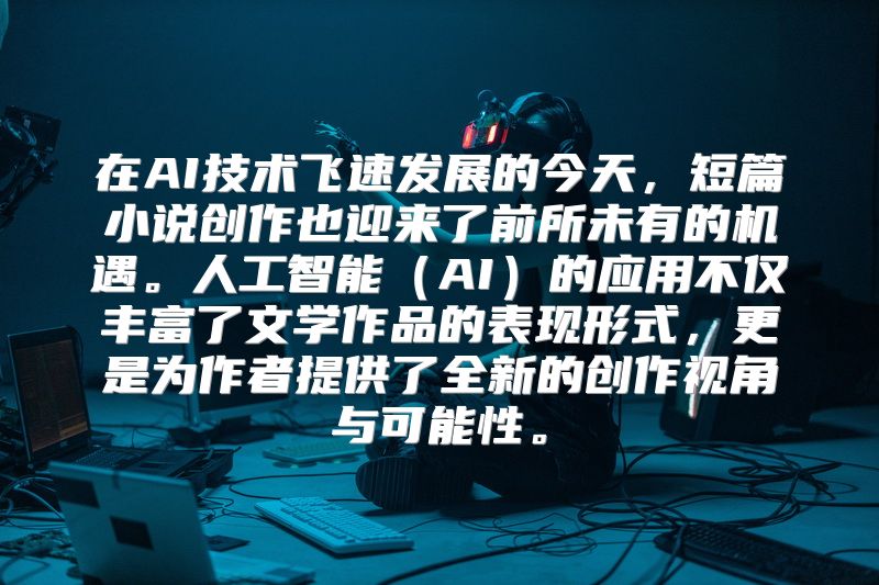 在AI技术飞速发展的今天，短篇小说创作也迎来了前所未有的机遇。人工智能（AI）的应用不仅丰富了文学作品的表现形式，更是为作者提供了全新的创作视角与可能性。