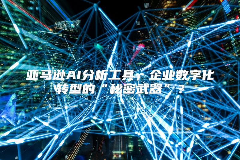 亚马逊AI分析工具，企业数字化转型的“秘密武器”？
