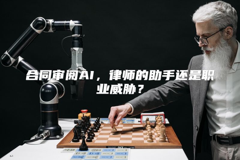 合同审阅AI，律师的助手还是职业威胁？