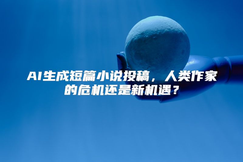 AI生成短篇小说投稿，人类作家的危机还是新机遇？