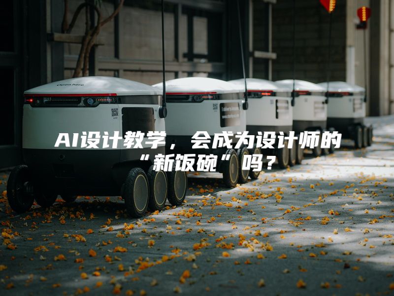 AI设计教学，会成为设计师的“新饭碗”吗？