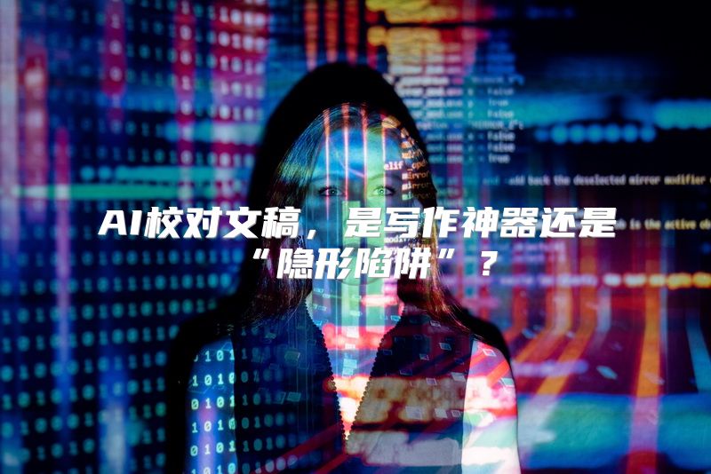 AI校对文稿，是写作神器还是“隐形陷阱”？