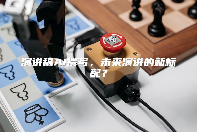 演讲稿AI撰写，未来演讲的新标配？