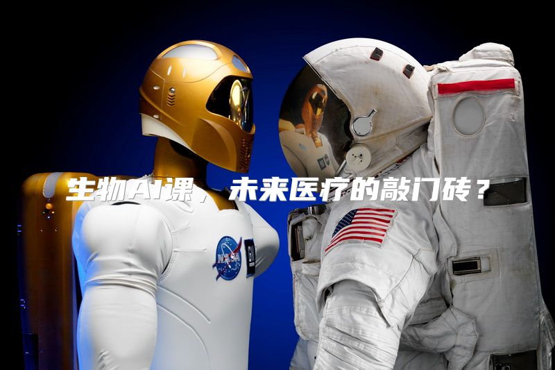 生物AI课，未来医疗的敲门砖？