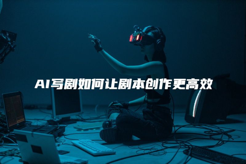 AI写剧如何让剧本创作更高效