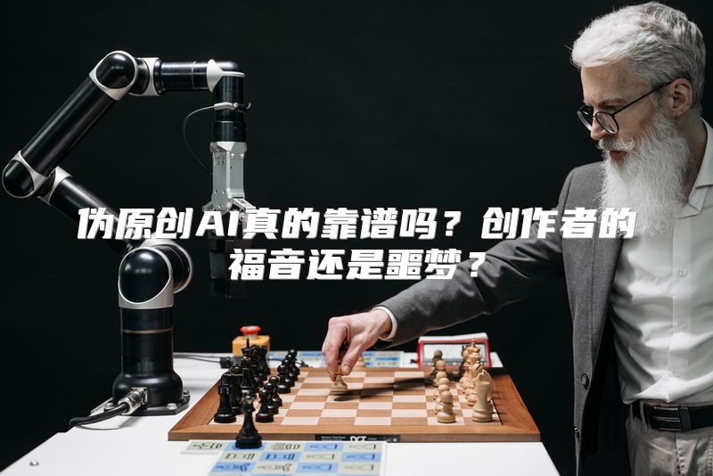 伪原创AI真的靠谱吗？创作者的福音还是噩梦？