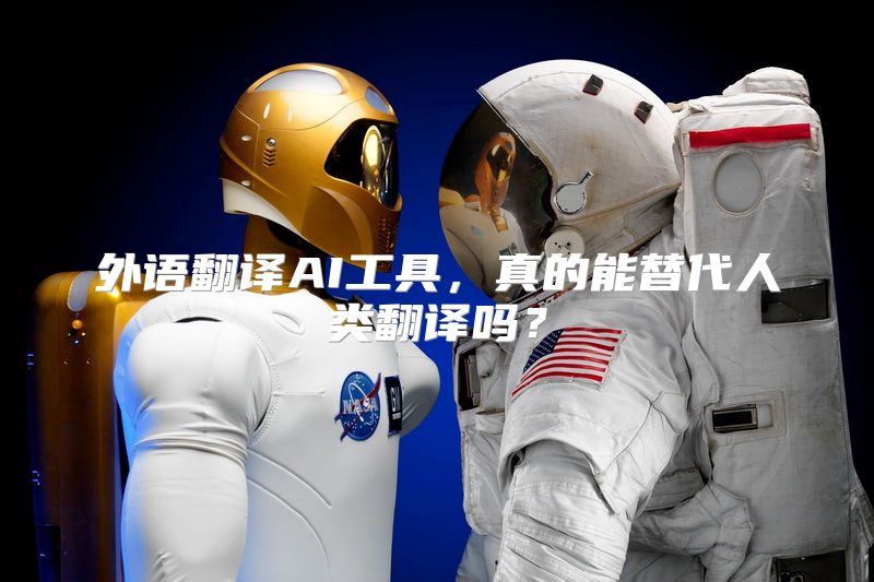 外语翻译AI工具，真的能替代人类翻译吗？