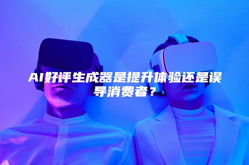 AI好评生成器是提升体验还是误导消费者？