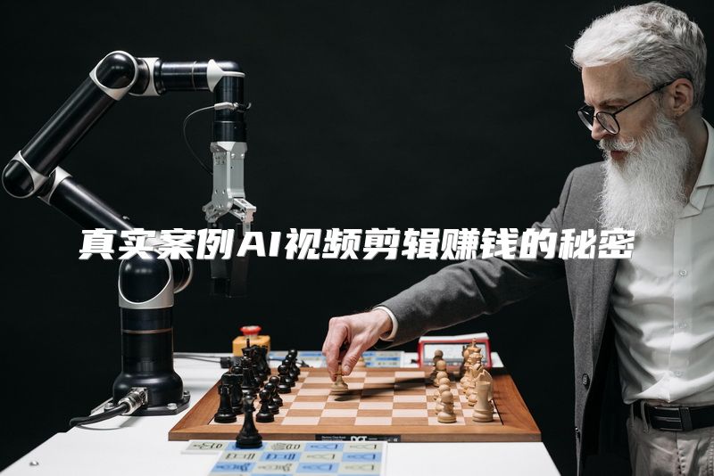 真实案例AI视频剪辑赚钱的秘密