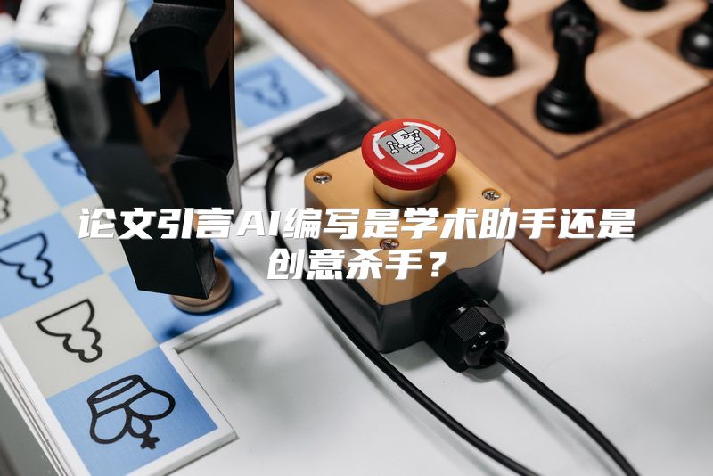 论文引言AI编写是学术助手还是创意杀手？