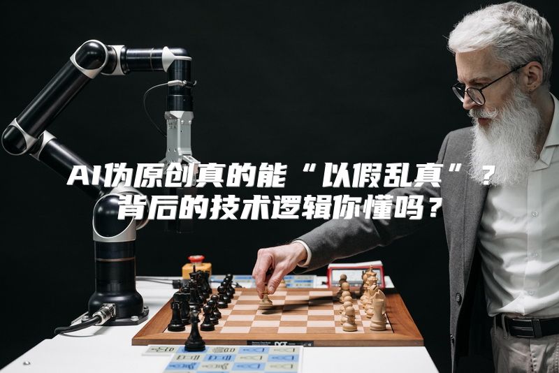 AI伪原创真的能“以假乱真”？背后的技术逻辑你懂吗？