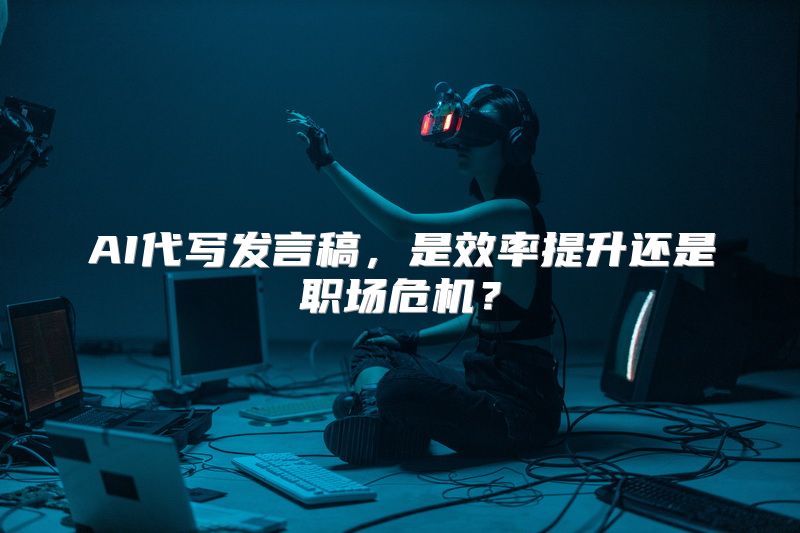 AI代写发言稿，是效率提升还是职场危机？