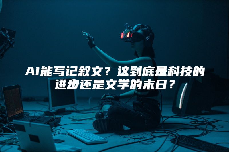 AI能写记叙文？这到底是科技的进步还是文学的末日？