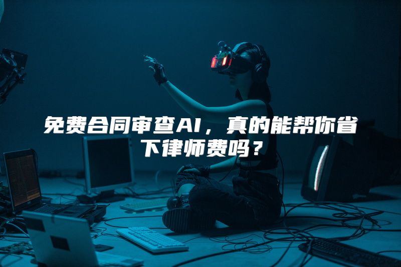免费合同审查AI，真的能帮你省下律师费吗？