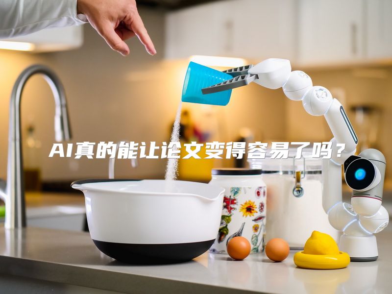 AI真的能让论文变得容易了吗？
