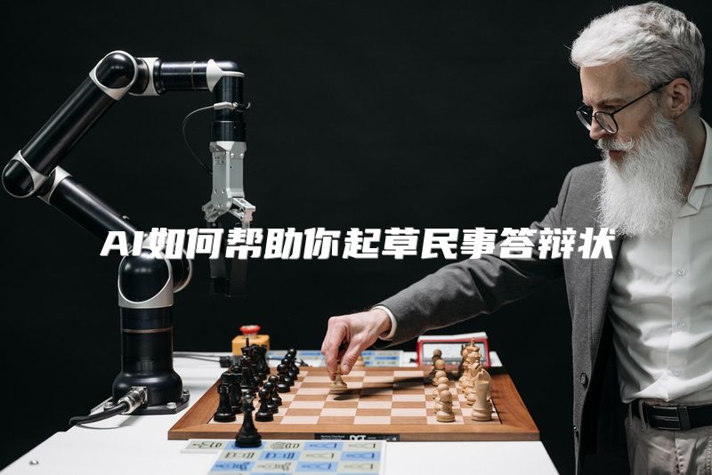AI如何帮助你起草民事答辩状