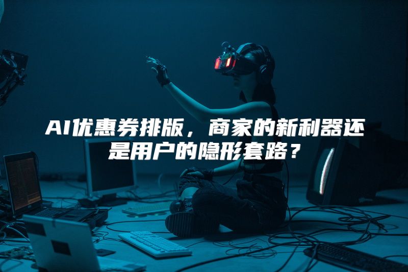 AI优惠券排版，商家的新利器还是用户的隐形套路？