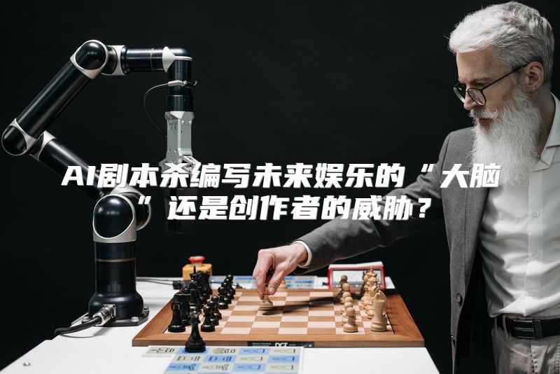 AI剧本杀编写未来娱乐的“大脑”还是创作者的威胁？