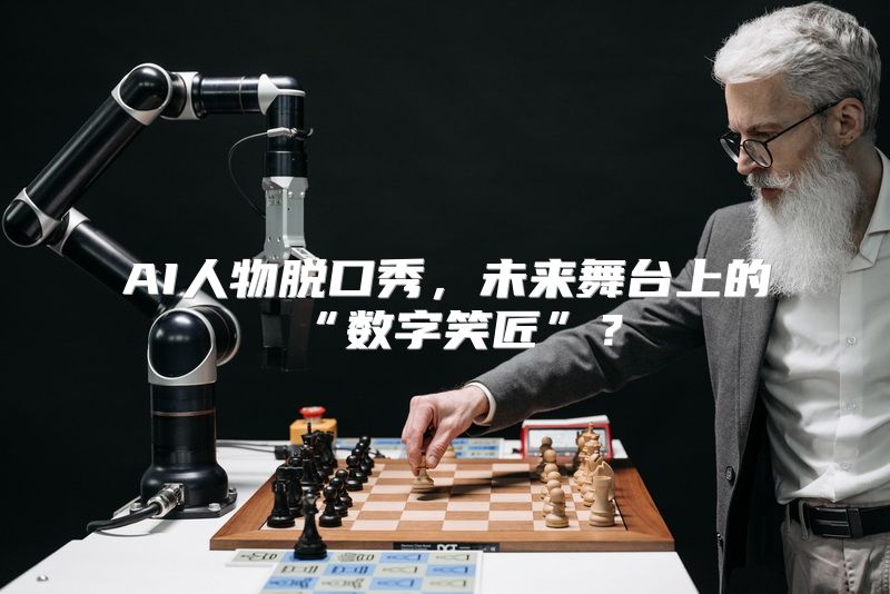 AI人物脱口秀，未来舞台上的“数字笑匠”？