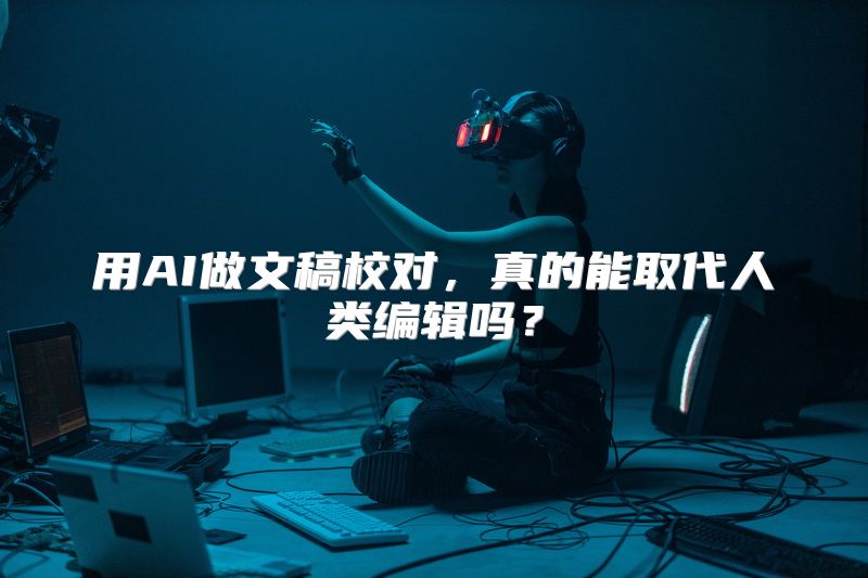 用AI做文稿校对，真的能取代人类编辑吗？