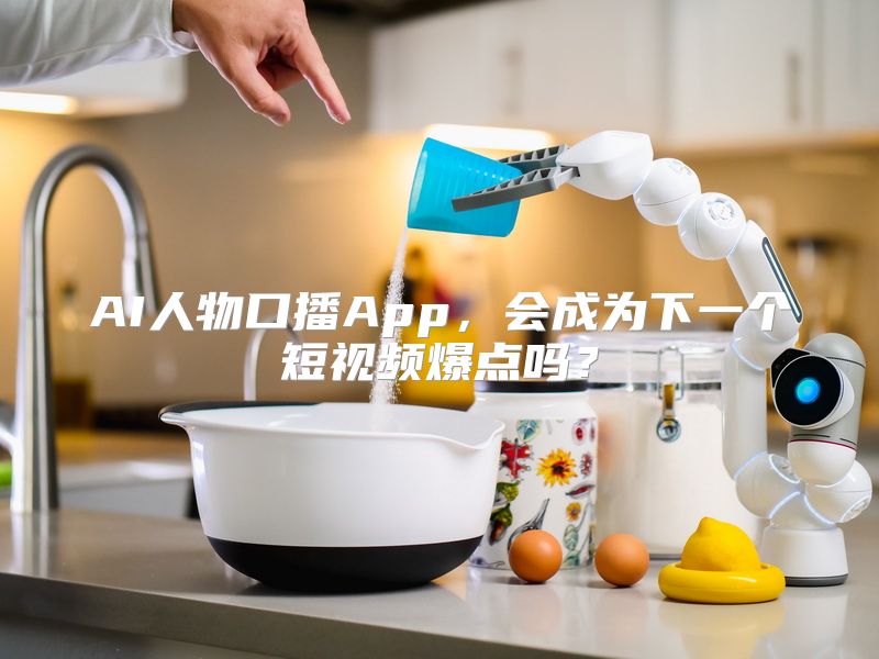 AI人物口播App，会成为下一个短视频爆点吗？