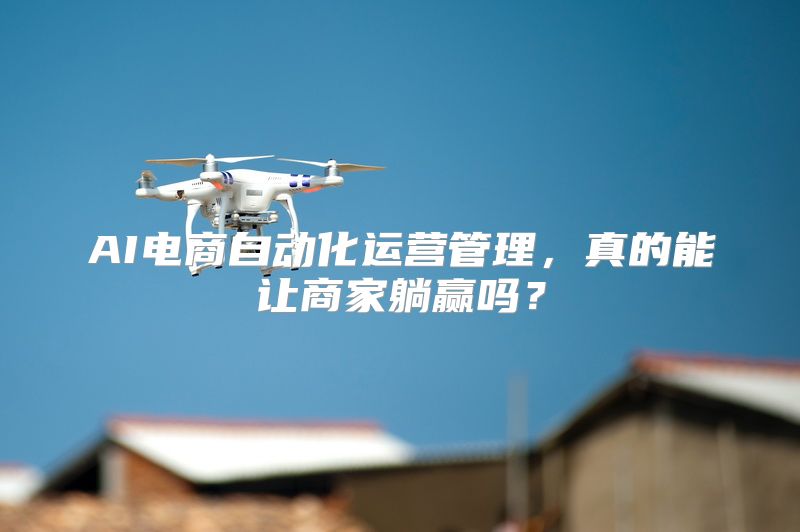 AI电商自动化运营管理，真的能让商家躺赢吗？