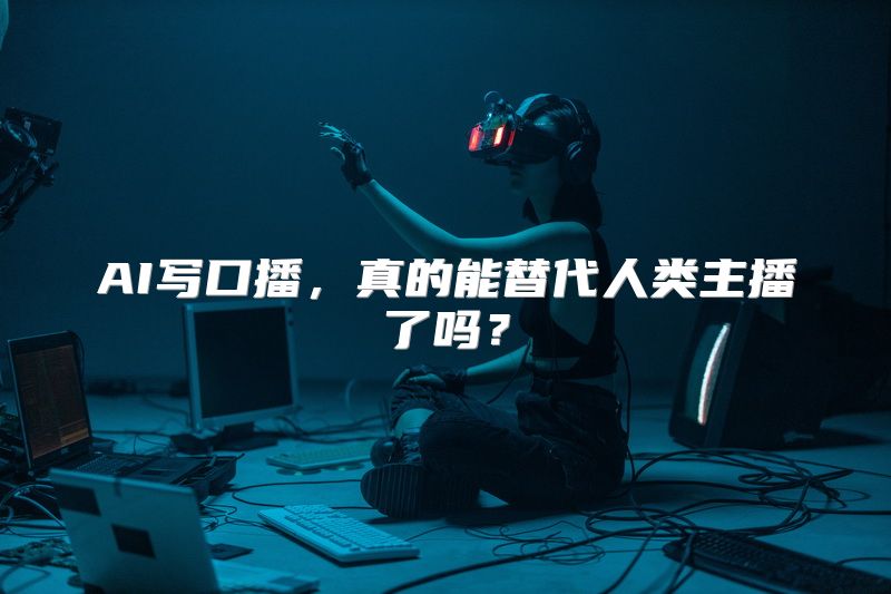 AI写口播，真的能替代人类主播了吗？