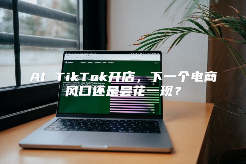 AI TikTok开店，下一个电商风口还是昙花一现？