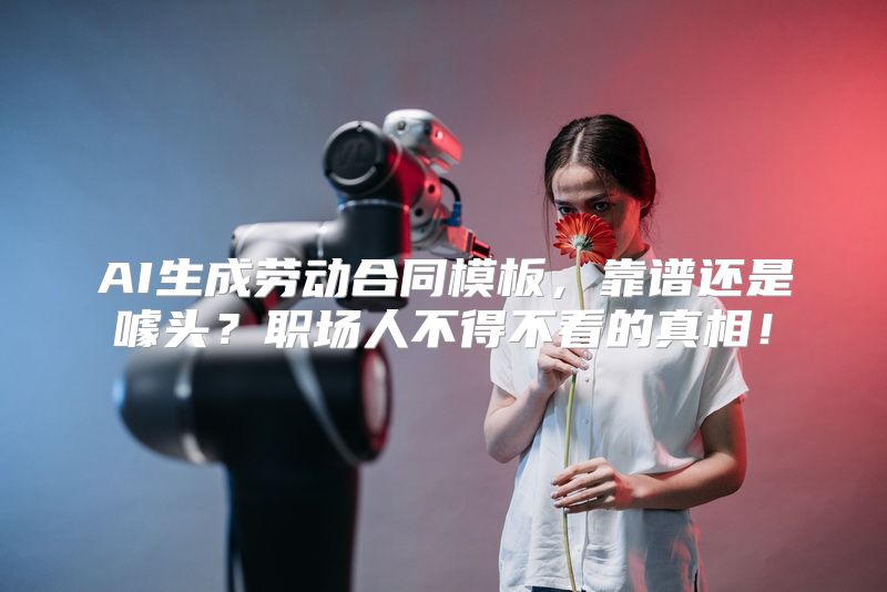 AI生成劳动合同模板，靠谱还是噱头？职场人不得不看的真相！