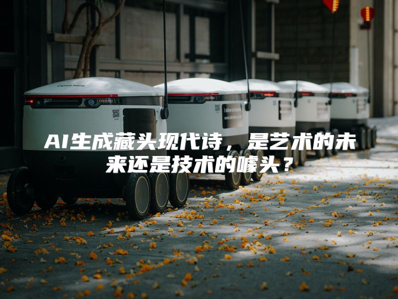 AI生成藏头现代诗，是艺术的未来还是技术的噱头？