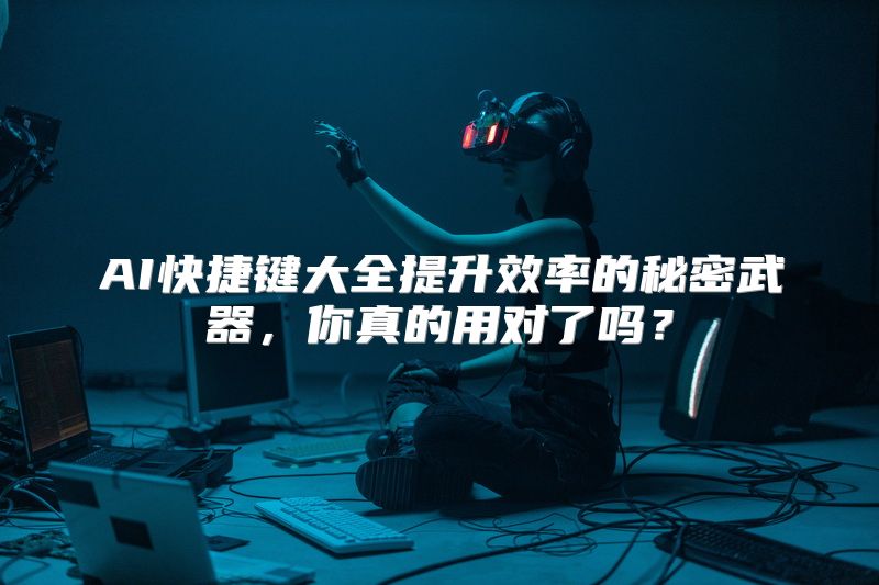 AI快捷键大全提升效率的秘密武器，你真的用对了吗？