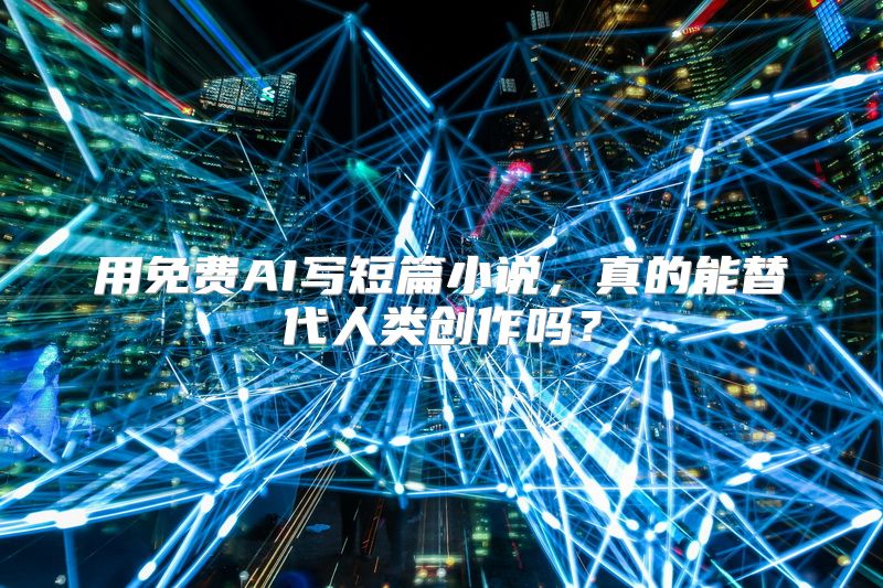 用免费AI写短篇小说，真的能替代人类创作吗？