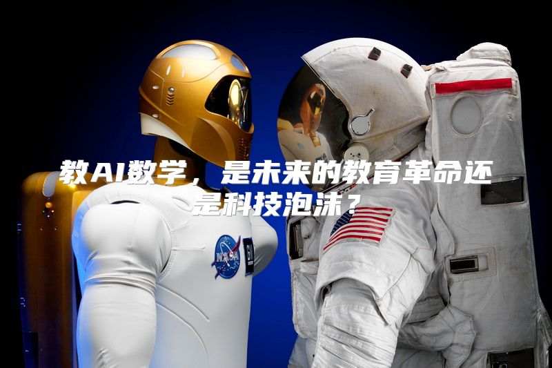 教AI数学，是未来的教育革命还是科技泡沫？