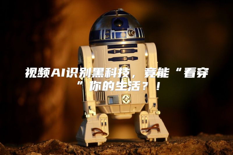 视频AI识别黑科技，竟能“看穿”你的生活？！