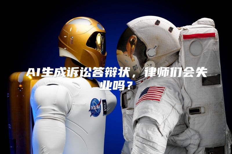 AI生成诉讼答辩状，律师们会失业吗？