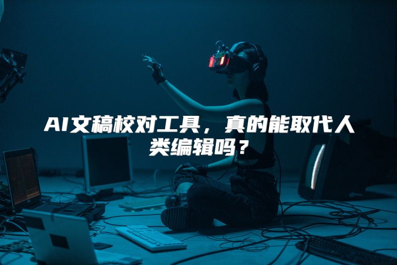 AI文稿校对工具，真的能取代人类编辑吗？