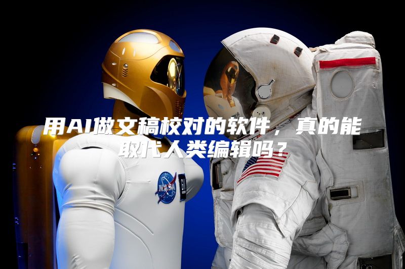 用AI做文稿校对的软件，真的能取代人类编辑吗？